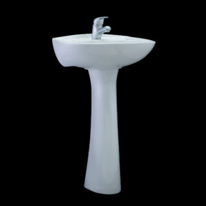 Lavatorio con pedestal