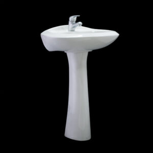 Lavatorio con pedestal