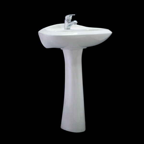 Lavatorio con pedestal